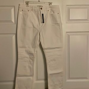 NWT size 32 Vineyard Vines Jamie High Rise Kick Flare White